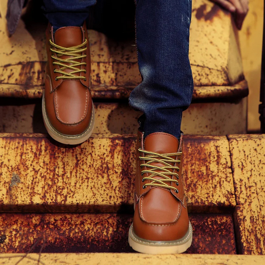 Cole | Botas de piel vintage