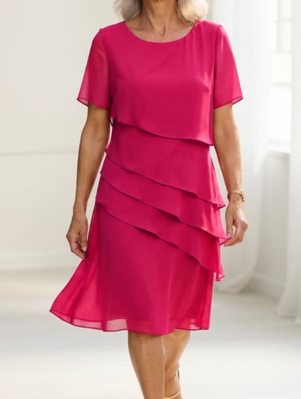 Julieta – Vestido elegante y vaporoso con volantes