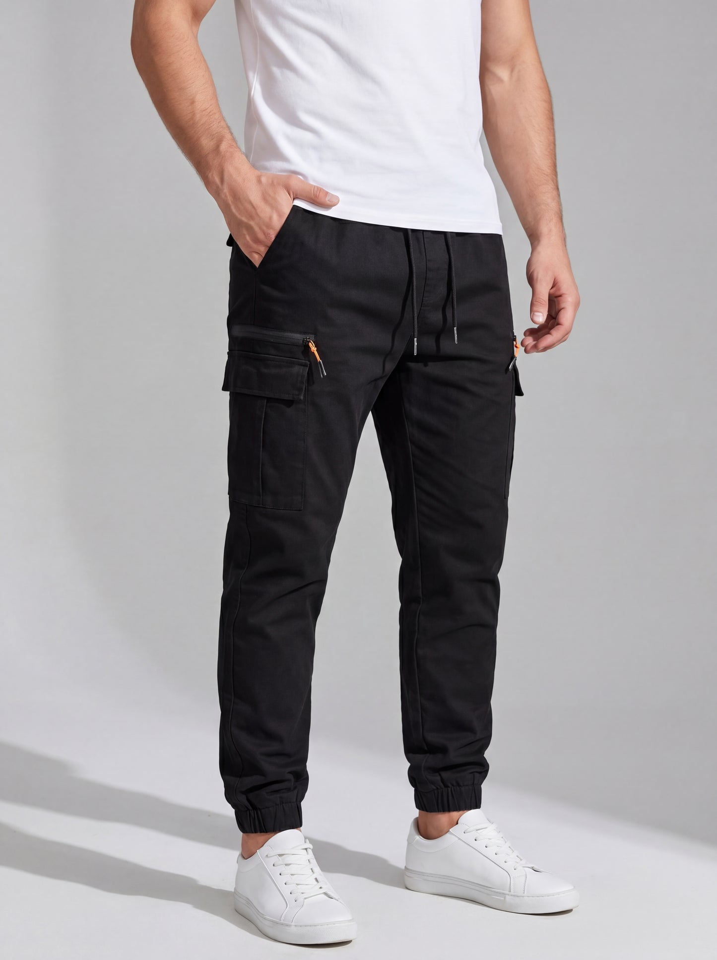 Paco | Pantalones jogger elásticos Cargo para hombre