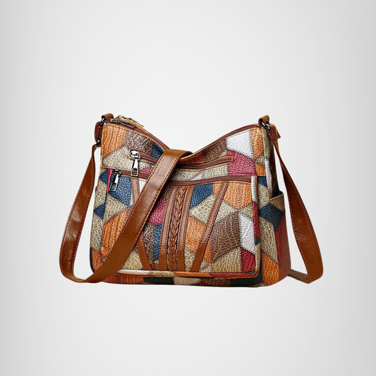 Solara | Bolso de piel con mosaico