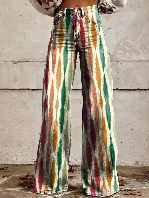 Isabella - Pantalones boho elegantes