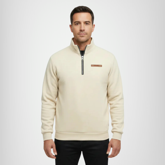 Jersey informal de felpa para hombre