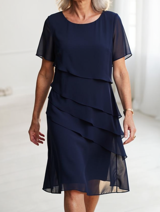 Julieta – Vestido elegante y vaporoso con volantes