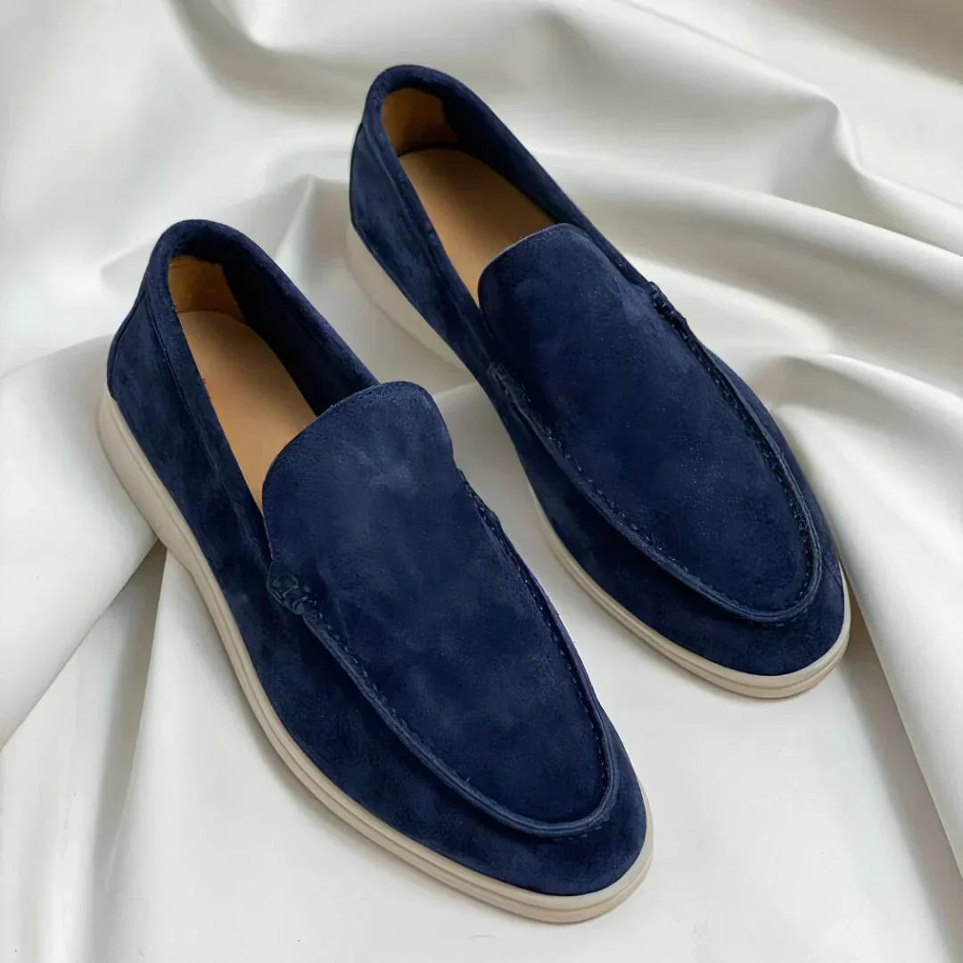 Lusso | Elegantes mocasines de ante