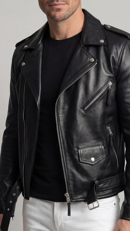 Austin | Chaqueta bomber de piel