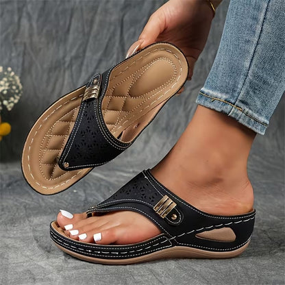 Aranza | Sandalias con cuña comodidad y sujeción