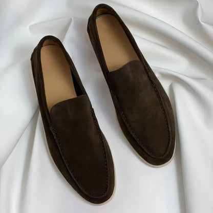 Lusso | Elegantes mocasines de ante