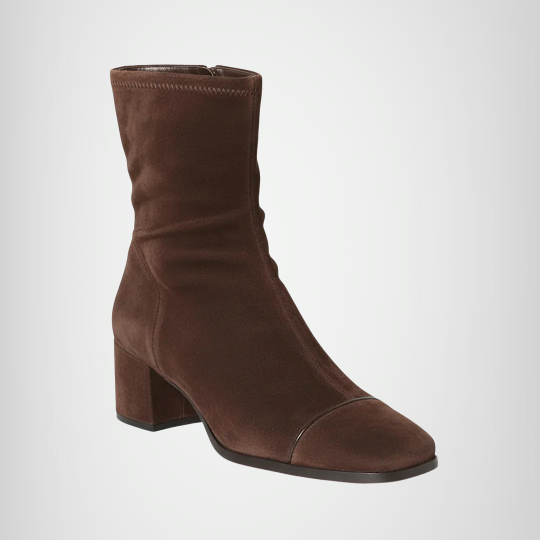 Isaline | Botines elegantes con tacón cuadrado