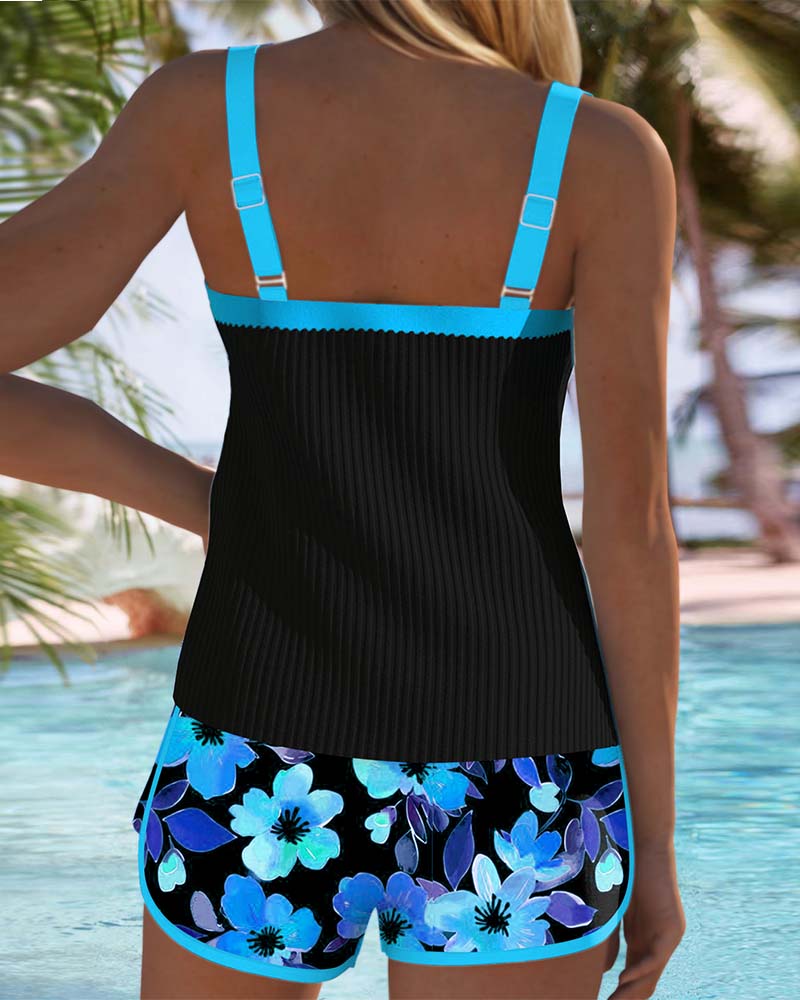 Miriam | Conjunto de tankini elegante de dos piezas