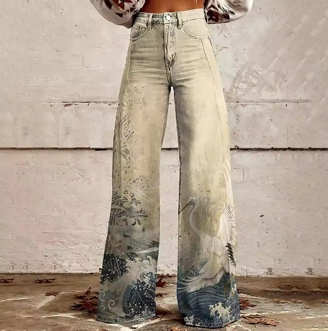 Oriana - Pantalones bohemios elegantes