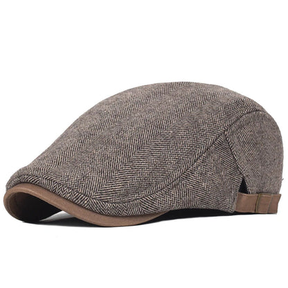 Marcos | Boina moderna para hombre con diseño en espiga