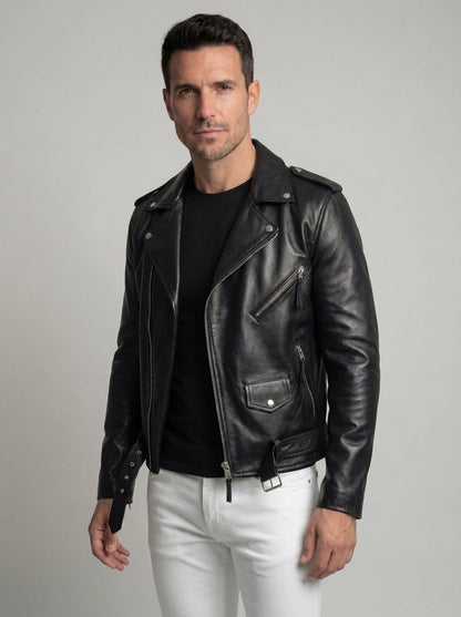 Austin | Chaqueta bomber de piel