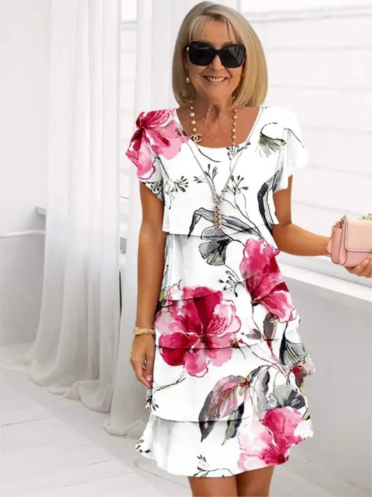 Élizabeth – Vestido elegante y vaporoso con volantes