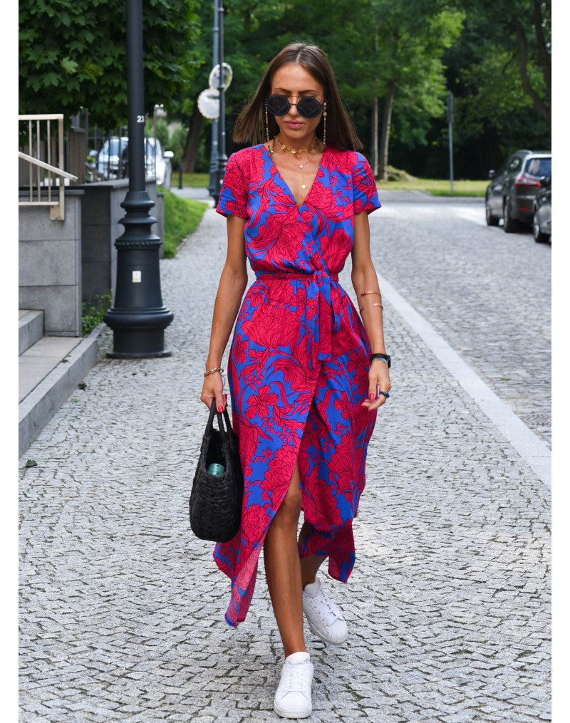 Alessandra | Vestido Floral Moderno