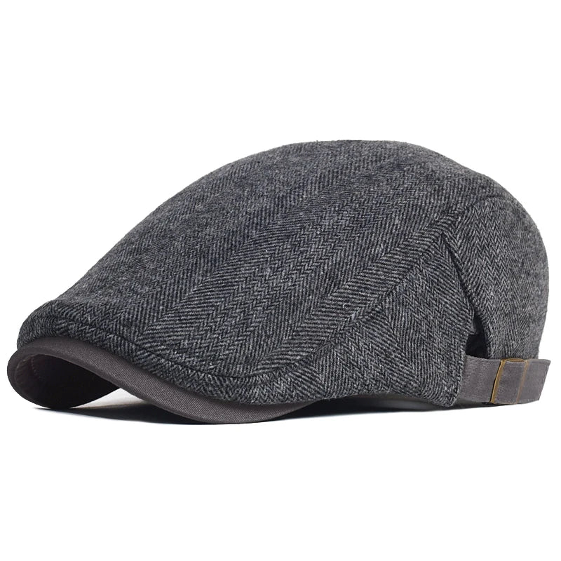 Marcos | Boina moderna para hombre con diseño en espiga