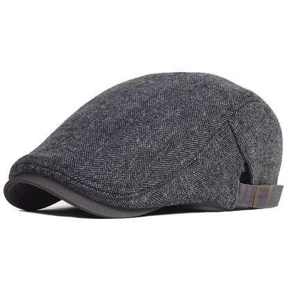 Marcos | Boina moderna para hombre con diseño en espiga