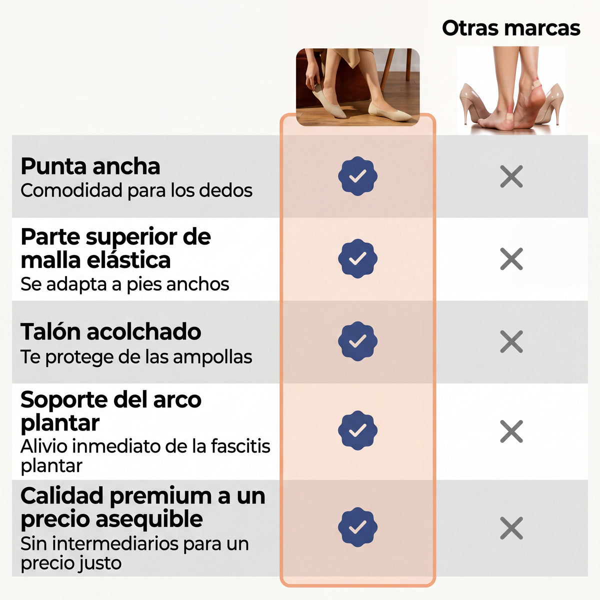 Sofia - Sandalias cómodas y ajustables
