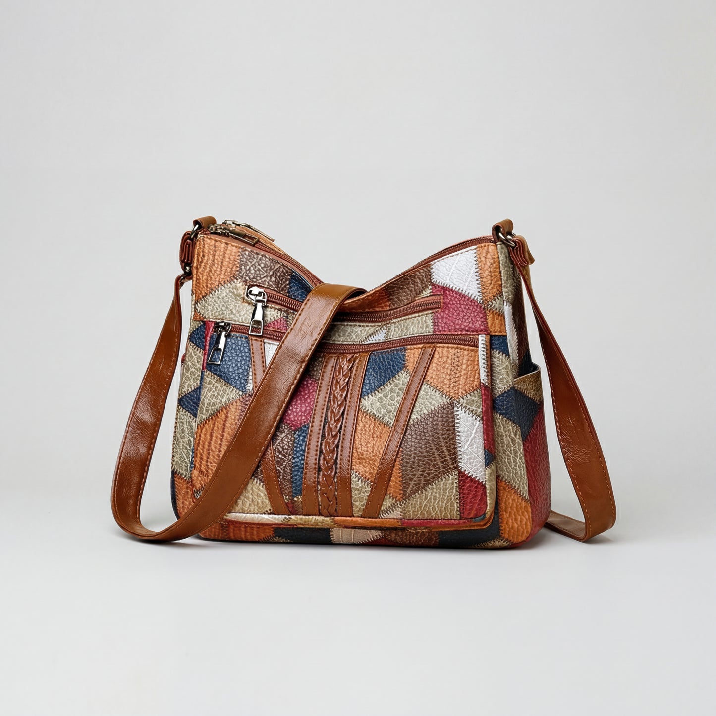 Solara | Bolso de piel con mosaico