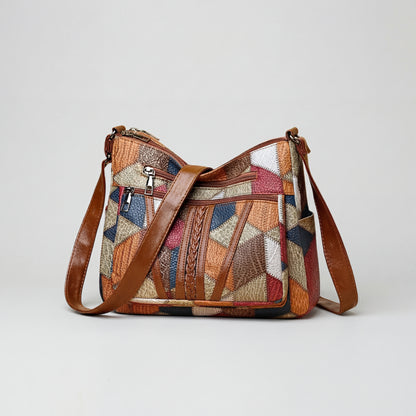 Solara | Bolso de piel con mosaico
