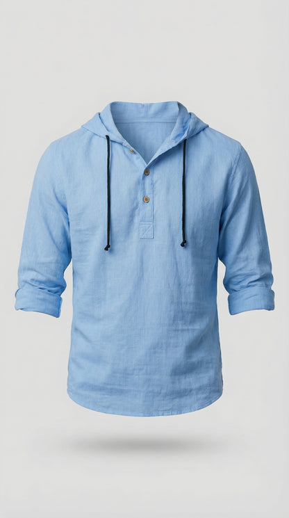Daniel | Camisa tipo polo con capucha
