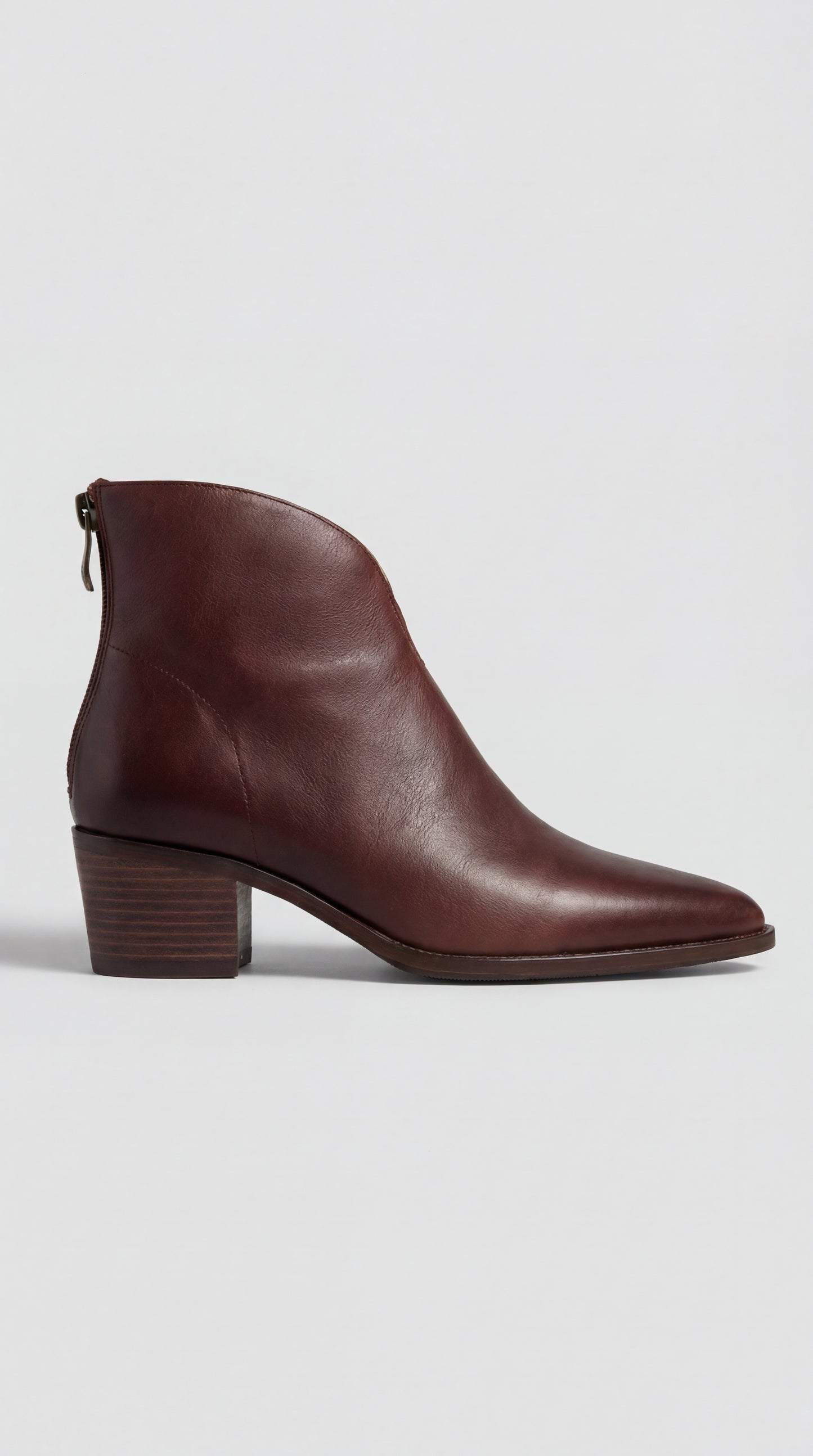 Botines Cristina de tacón bajo