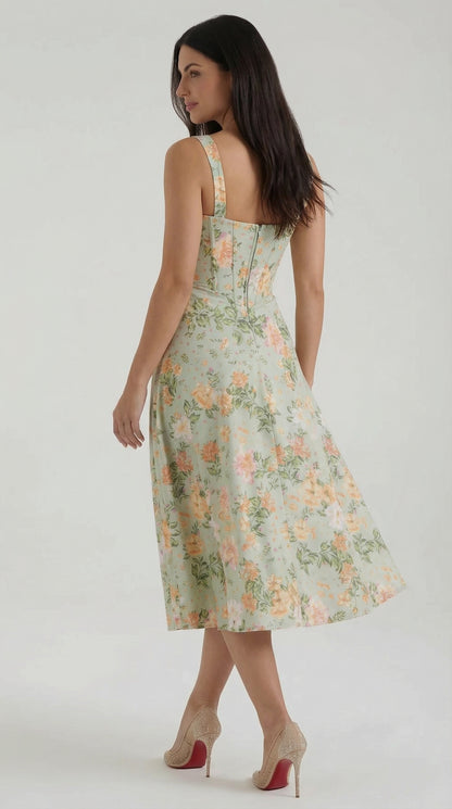 Vestido de verano midi Dahlia