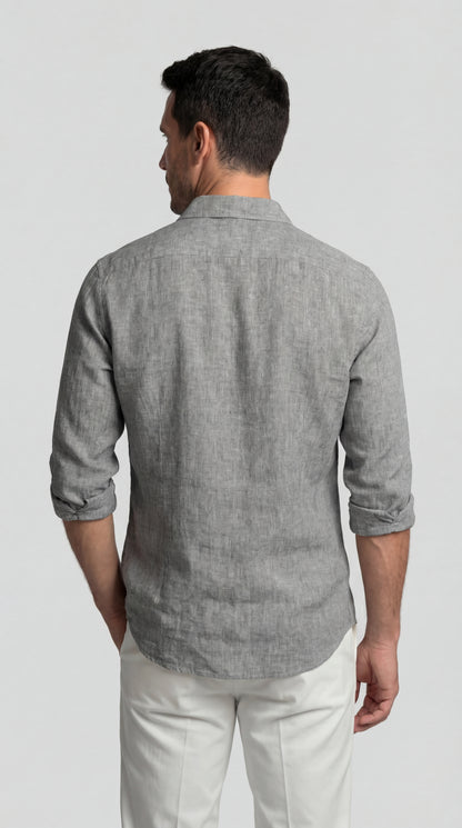 Isla | Camisa clasica de algodón