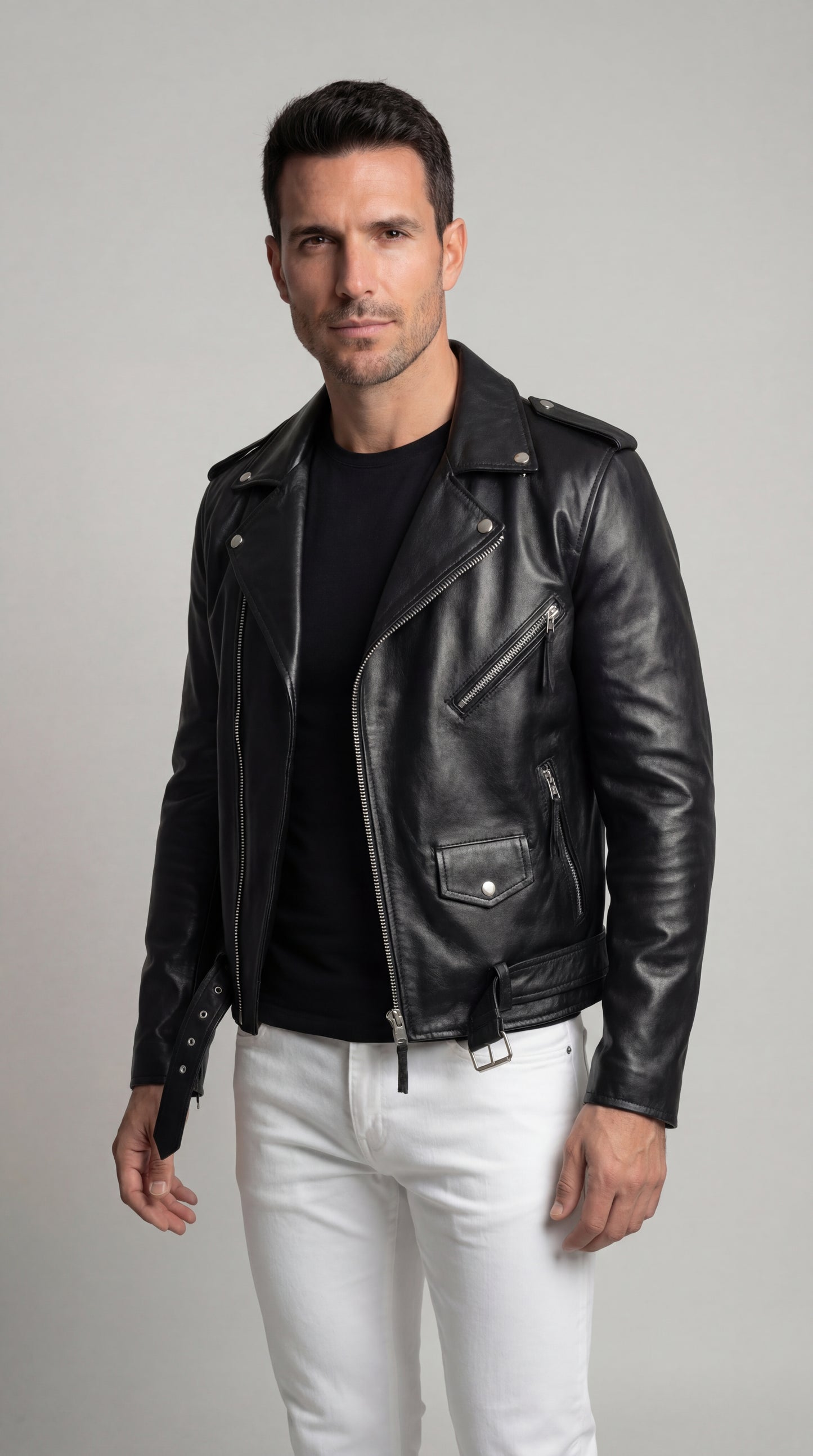 Austin | Chaqueta bomber de piel