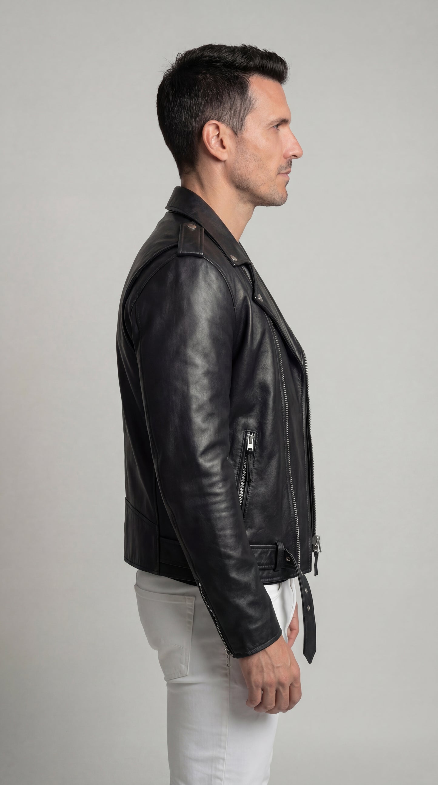 Austin | Chaqueta bomber de piel
