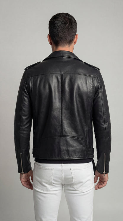 Austin | Chaqueta bomber de piel