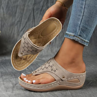 Aranza | Sandalias con cuña comodidad y sujeción
