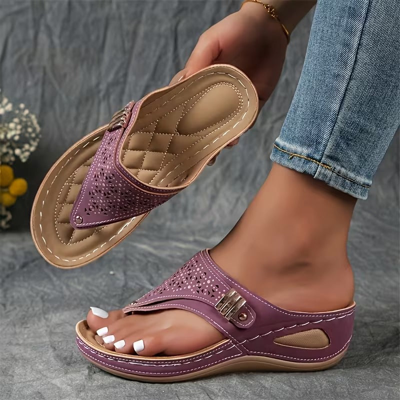 Aranza | Sandalias con cuña comodidad y sujeción