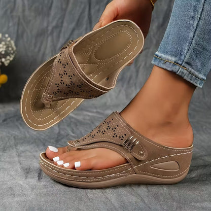 Aranza | Sandalias con cuña comodidad y sujeción