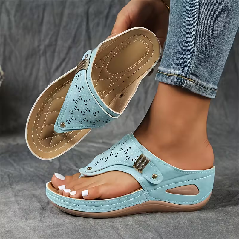 Aranza | Sandalias con cuña comodidad y sujeción