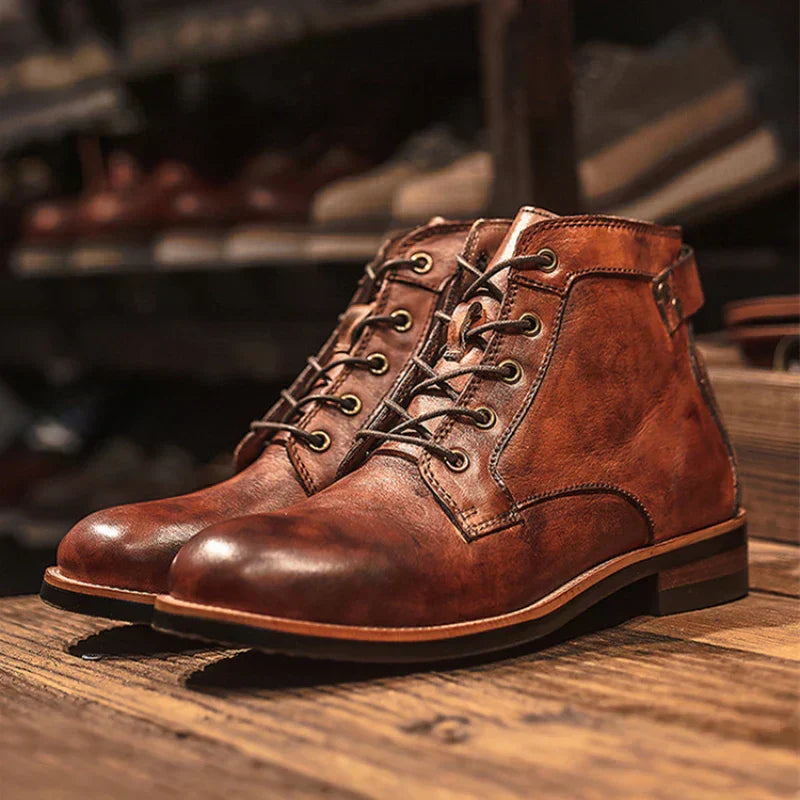 Hunter | Botas de piel para hombre